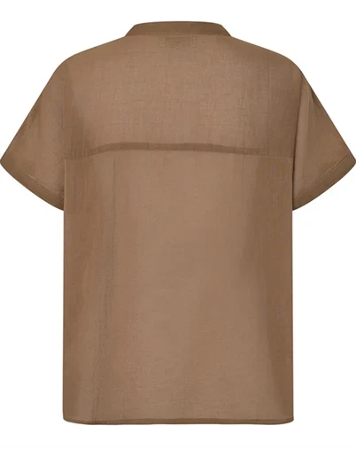 Lollys Laundry - MyaLL Skjorte - Camel